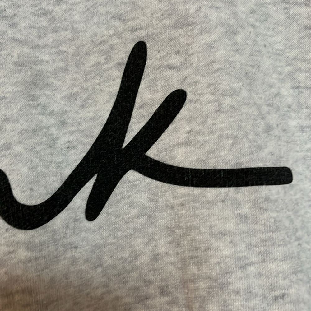 Victoria's Secret PINK Everyday Lounge COWL Neck Sweatshirt Heather Grey XXL - Picture 5 of 16